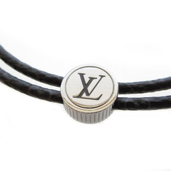 LOUIS VUITTON Bracelet Catch It Metal Monogram Eclipse Black Grey Silver Men's M8111 s0224j