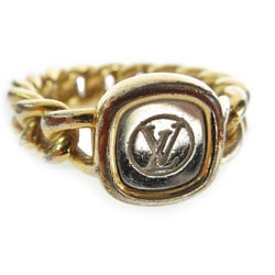 Louis Vuitton LOUIS VUITTON Ring ID Chain Metal Gold Silver Women's M61096 s0192g