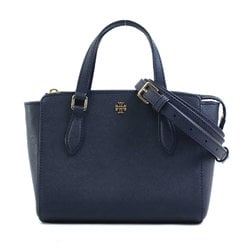 Tory Burch handbag shoulder bag leather navy women's h30505i