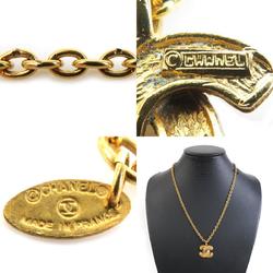 CHANEL Coco Mark Metal Gold Necklace for Women e59169g