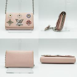 LOUIS VUITTON Shoulder Bag Twist Epi Leather Pink Silver Women's M54219 PD418