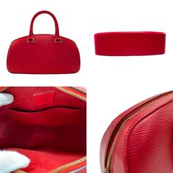 Louis Vuitton Epi Jasmine Handbag, Leather, Castilian Red, Women's, M52087, z2393