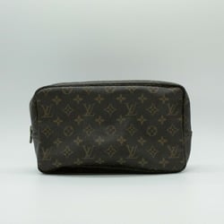 LOUIS VUITTON Clutch Bag Monogram Canvas Brown Women's PD407