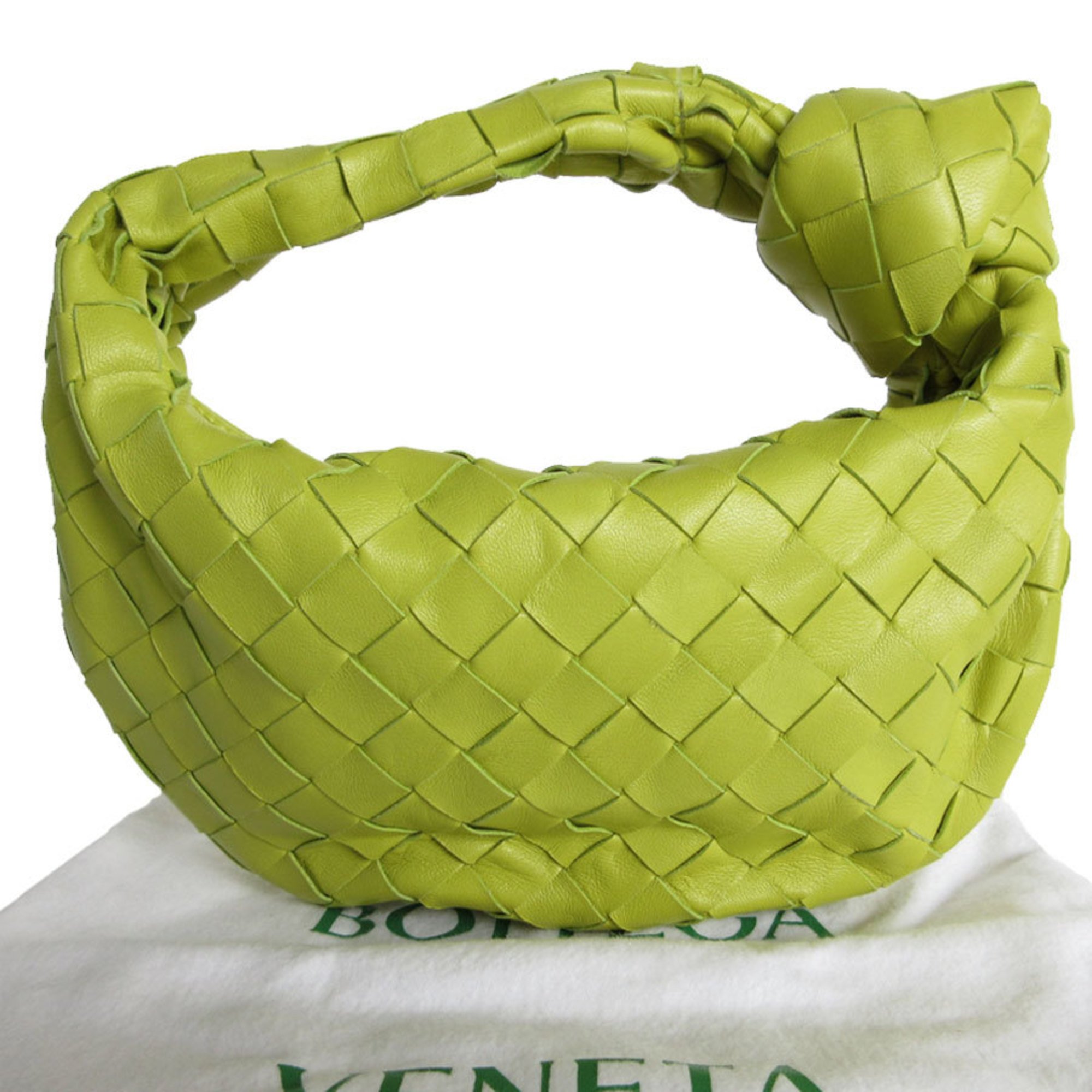 BOTTEGA VENETA Handbag Intrecciato Jodie Yellow Green Women's s0118k