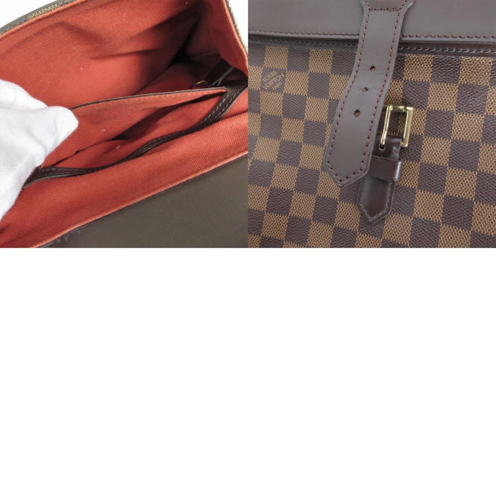 Louis Vuitton LOUIS VUITTON Backpack Damier Soho Canvas Brown Women's N51132 s0167a