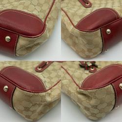 GUCCI Tote Bag GG Canvas Beige Gold Women's 163805 PD372