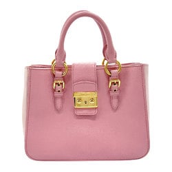 Miu Miu Miu handbag shoulder bag leather pink ladies RN799C z2399