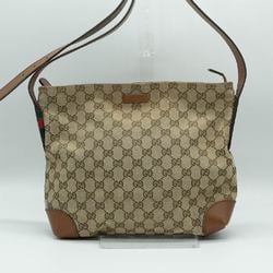 GUCCI Shoulder Bag GG Canvas Beige Women's PD381