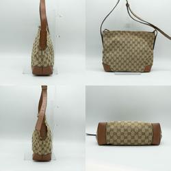 GUCCI Shoulder Bag GG Canvas Beige Women's PD381