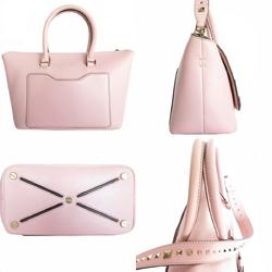 Valentino Garavani handbag shoulder bag leather light pink gold women's s0206a