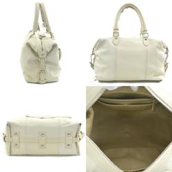 Louis Vuitton Boston Bag, VIP Customer Exclusive, Sac Leather, Ivory, Men's, Women's, 99973g