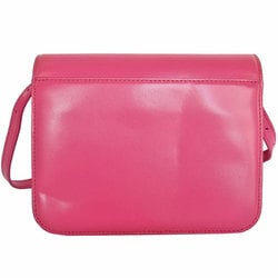 BALENCIAGA shoulder bag leather pink silver women's s0262g