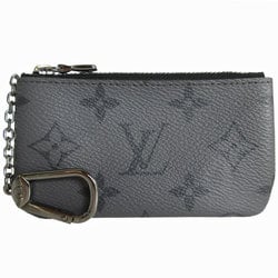 Louis Vuitton LOUIS VUITTON Key Case Monogram Eclipse Pochette Cle Coated Canvas Black Grey Men's s0076j