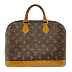 Louis Vuitton LOUIS VUITTON Handbag Monogram Alma Canvas Brown Gold Women's M51130 z2325