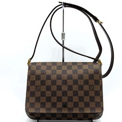 LOUIS VUITTON Musette Shoulder Bag Damier Canvas Brown LM1023 Women's Men's Fashion ITIS48JSND5S