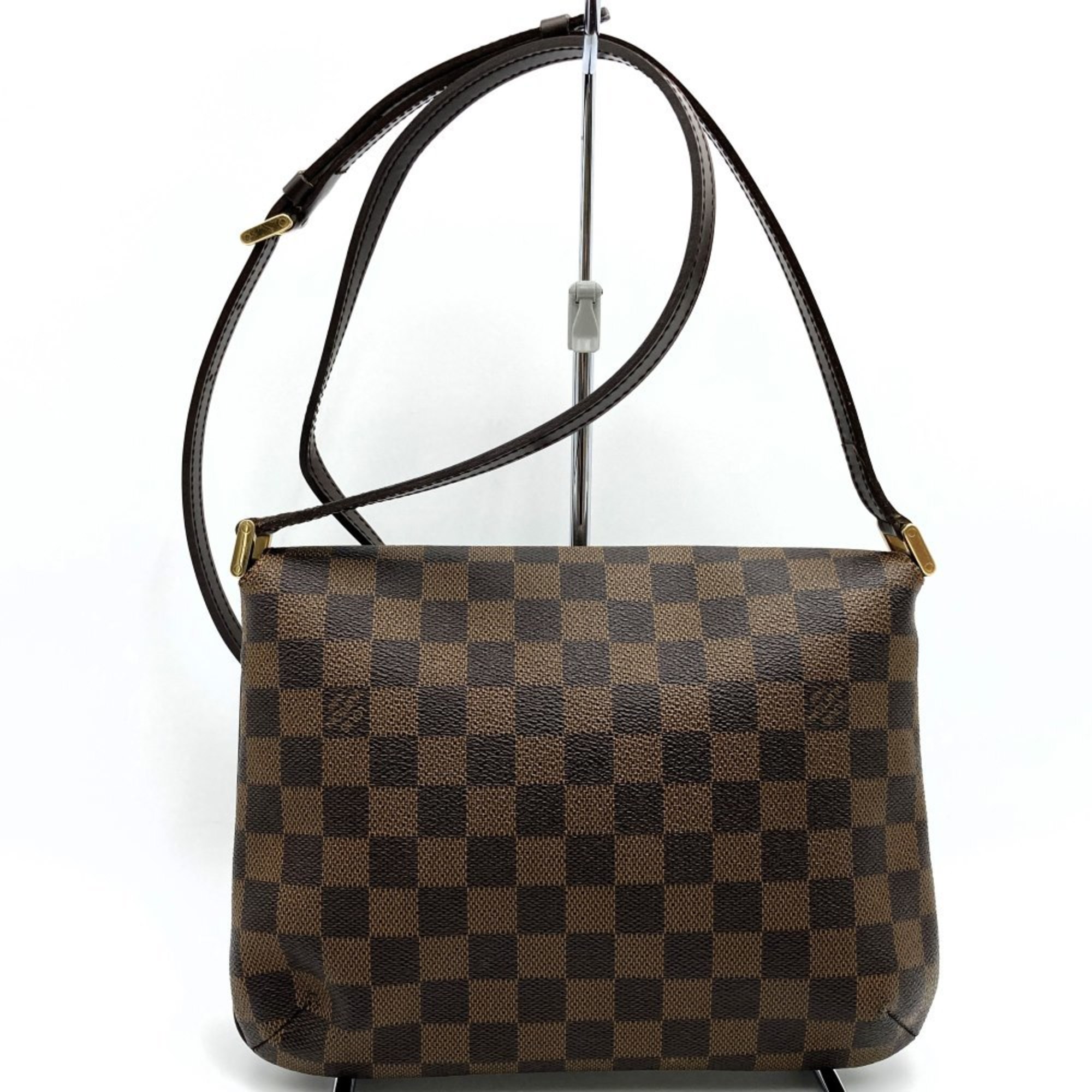 LOUIS VUITTON Musette Shoulder Bag Damier Canvas Brown LM1023 Women's Men's Fashion ITIS48JSND5S