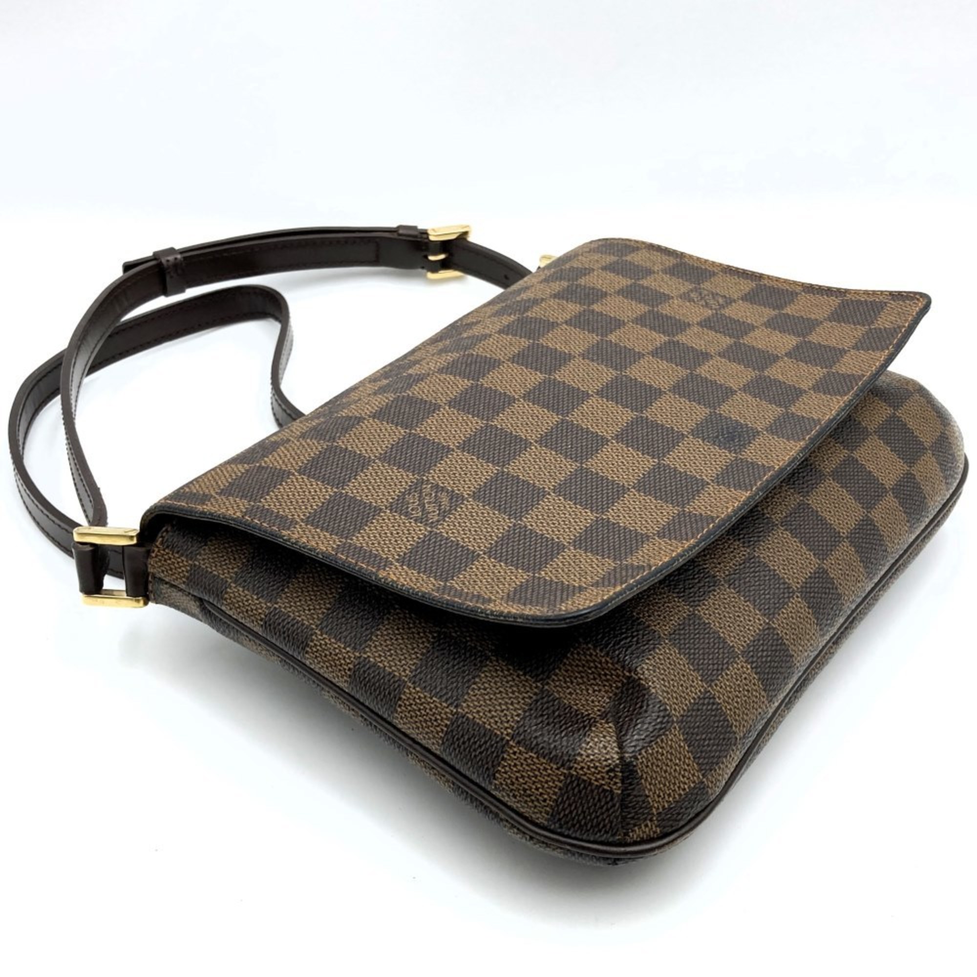 LOUIS VUITTON Musette Shoulder Bag Damier Canvas Brown LM1023 Women's Men's Fashion ITIS48JSND5S