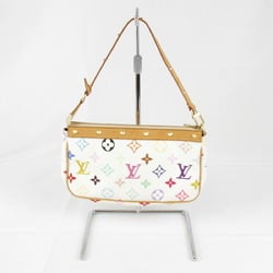 LOUIS VUITTON Louis Vuitton Pochette Accessoires M92649 Pouch Monogram Multicolor Blanc Women's