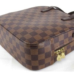 LOUIS VUITTON Louis Vuitton Spontini N48021 Handbag Damier Canvas Brown Women's