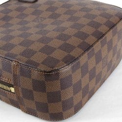 LOUIS VUITTON Louis Vuitton Spontini N48021 Handbag Damier Canvas Brown Women's