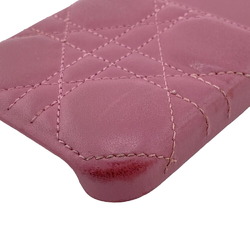 Christian Dior Cannage Lady iPhone 15 Pro Case, iPhone, Pink, Women's