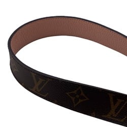 LOUIS VUITTON M0321 Santur LV Initial Monogram Belt Brown Women's