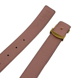 LOUIS VUITTON M0321 Santur LV Initial Monogram Belt Brown Women's