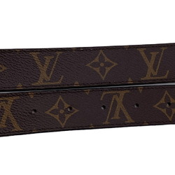 LOUIS VUITTON M0321 Santur LV Initial Monogram Belt Brown Women's