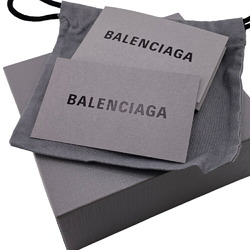 BALENCIAGA 593813 Everyday Tri-fold Wallet Black Women's