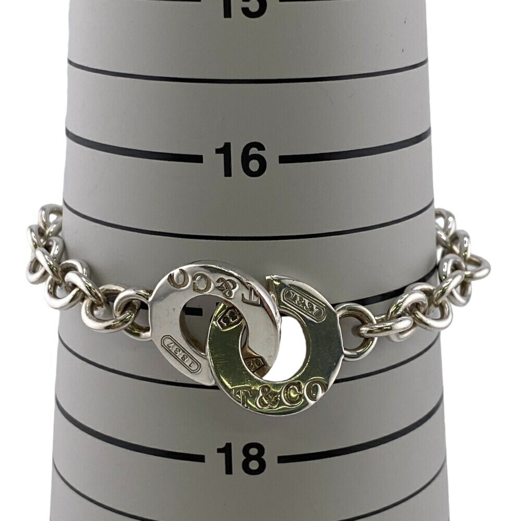 TIFFANY&Co. Tiffany Circle 1837 925 22.7g Bracelet Silver Unisex