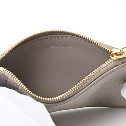 CELINE Zippered Compact Card Holder Essential 10J893BEL.10BL Grained Calfskin Pebble S-156407