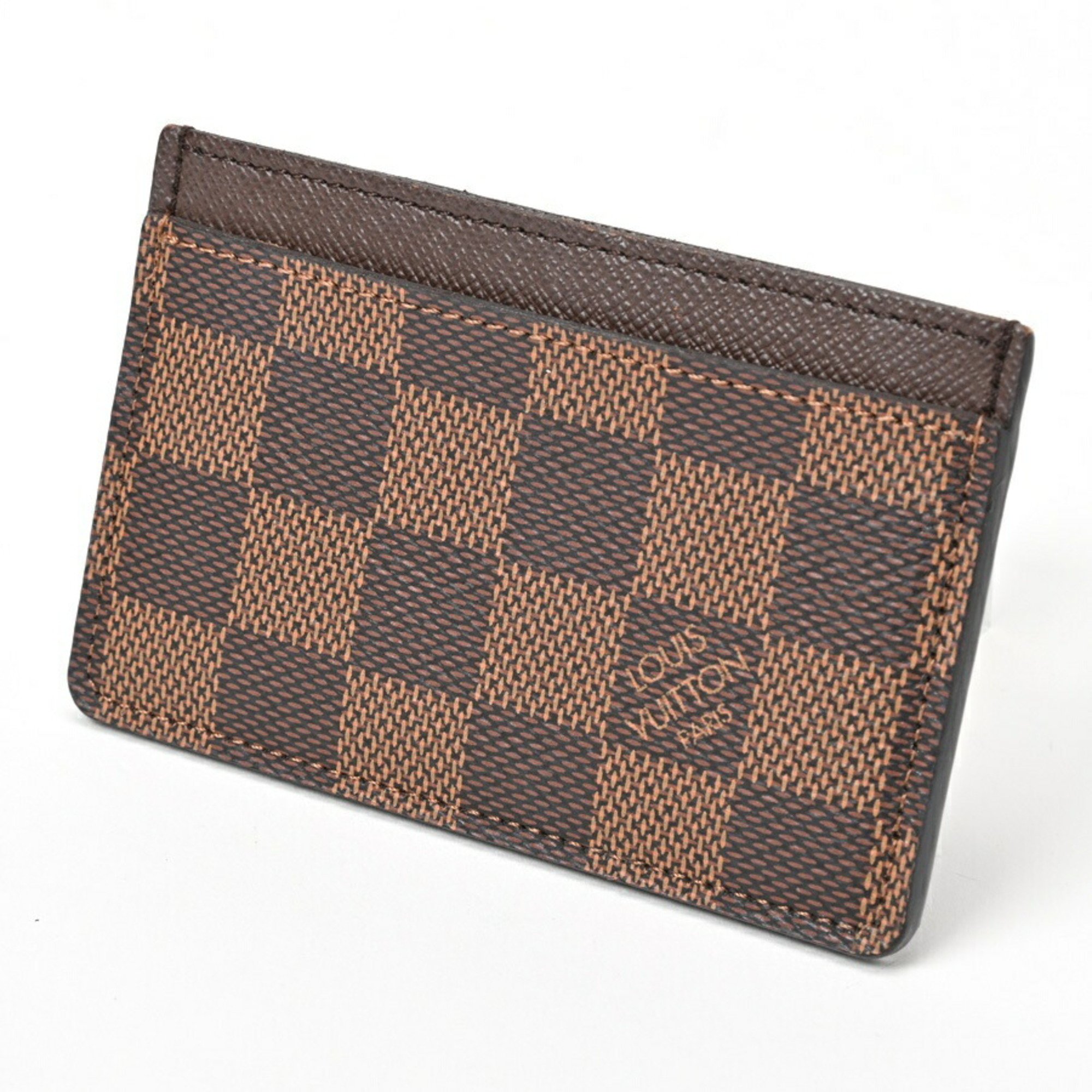 Louis Vuitton Card Case Porte Carte Sample N61722 Damier Ebene B-156387