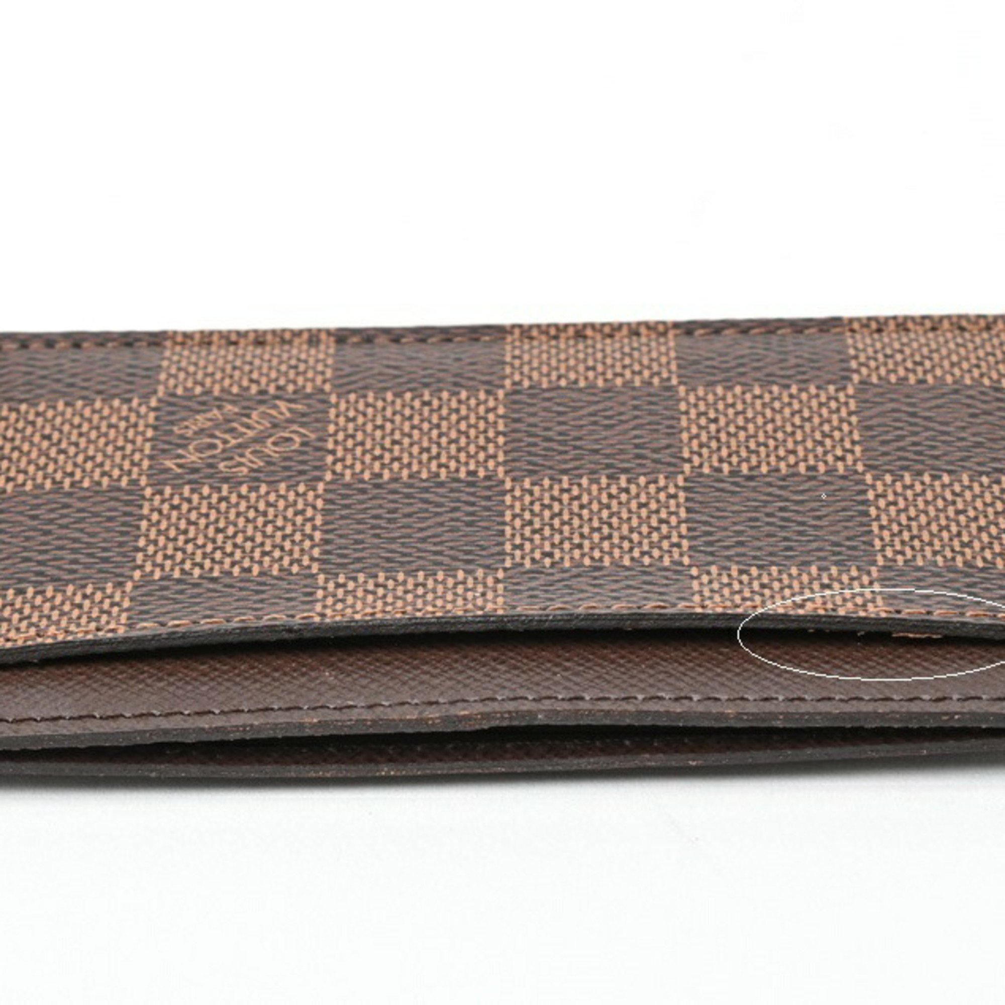 Louis Vuitton Card Case Porte Carte Sample N61722 Damier Ebene B-156387