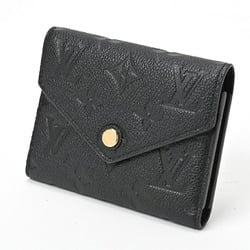 Louis Vuitton LOUIS VUITTON Portefeuille Victorine M64060 Monogram Empreinte Noir S-156499