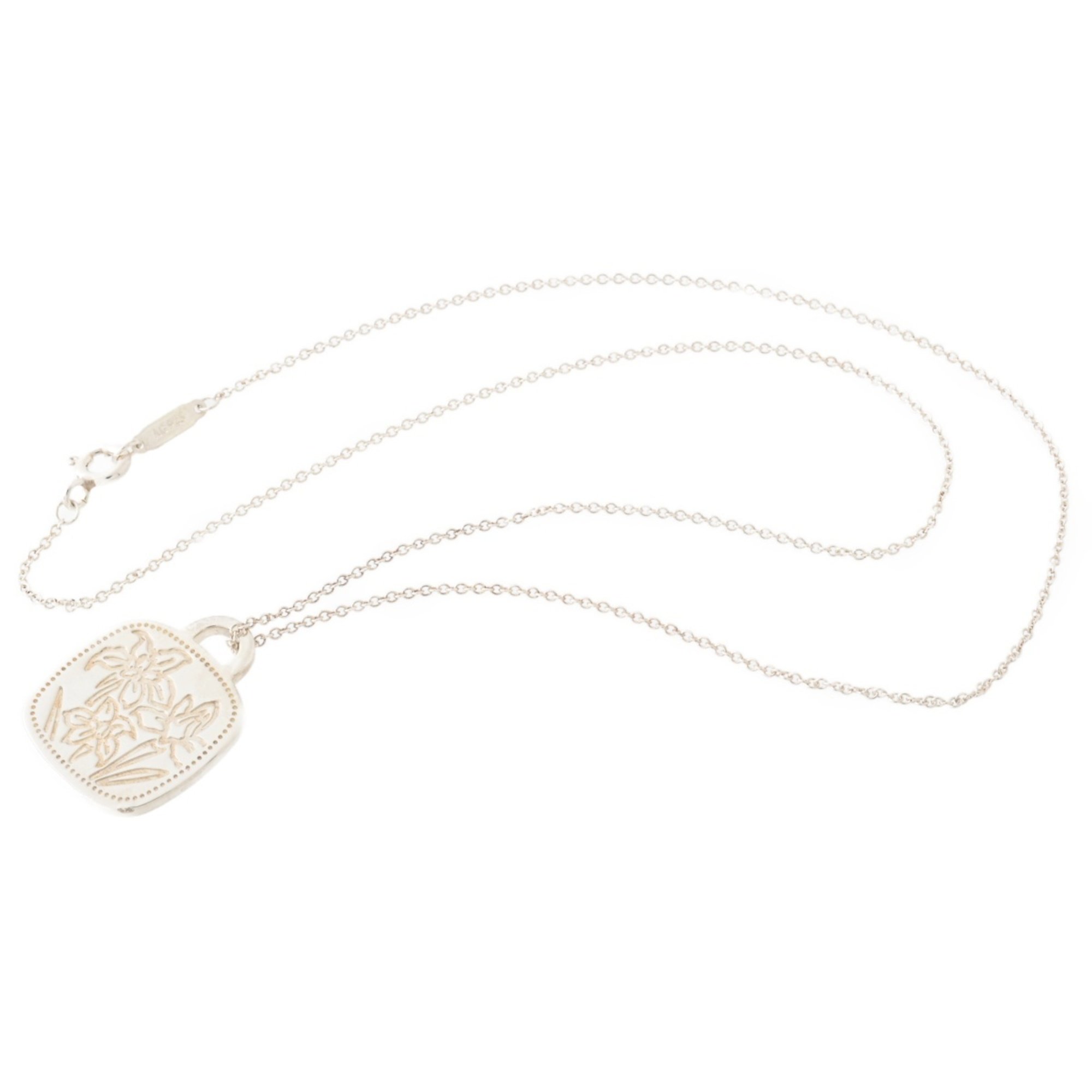 Tiffany TIFFANY Nagoya Women's Marathon 2014 Necklace Sv.925 40.0cm A-155955