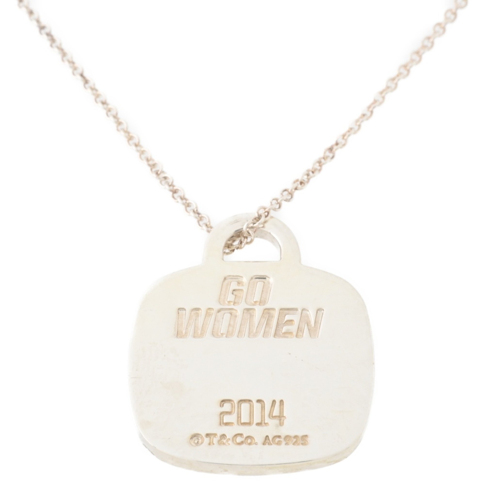 Tiffany TIFFANY Nagoya Women's Marathon 2014 Necklace Sv.925 40.0cm A-155955