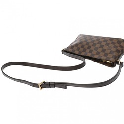 LOUIS VUITTON Damier Trotter SP Order Brown N48049 Women's Canvas Shoulder Bag