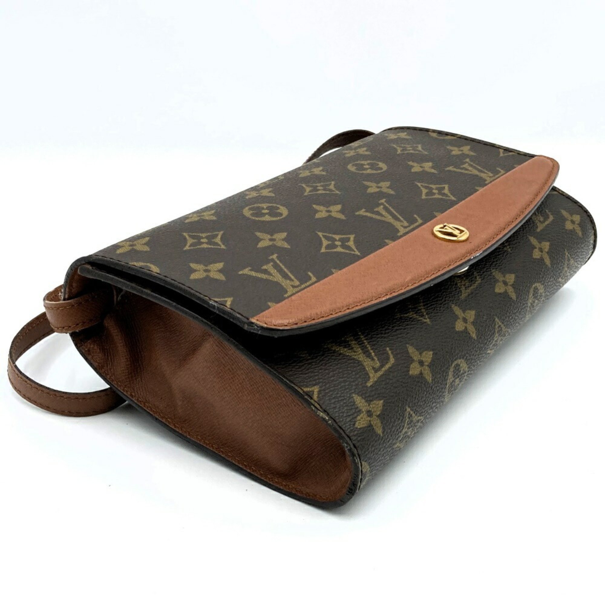 LOUIS VUITTON Bordeaux Shoulder Bag Monogram Canvas Leather Brown M51797 Women's ITPOC2GWY33S