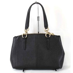 COACH J1780-F57523 Shoulder Bag Leather Black