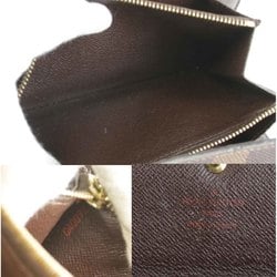 LOUIS VUITTON Louis Vuitton Portefeuille Sarah N61734 Long Wallet Damier Canvas Brown Women's