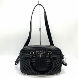 PRADA Prada handbag shoulder bag 2way leather black women's fashion IT7DM1T9617F