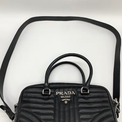 PRADA Prada handbag shoulder bag 2way leather black women's fashion IT7DM1T9617F