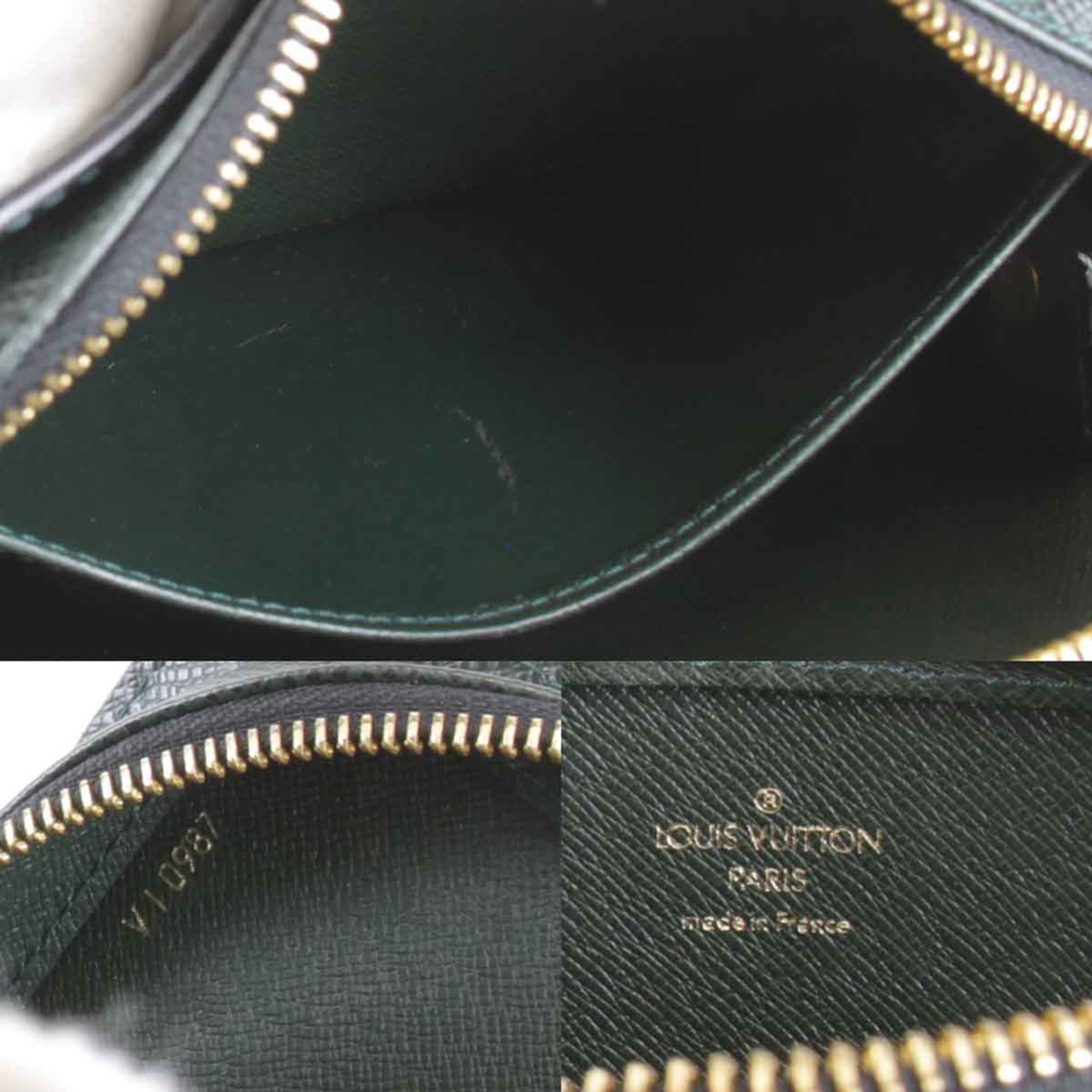 LOUIS VUITTON Louis Vuitton Baikal Episea M30184 Second Bag Taiga Green Women's