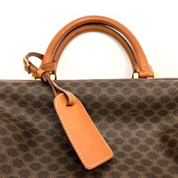 CELINE Boston Bag Macadam Brown Women's Fashion ITXMMC6XFMZA