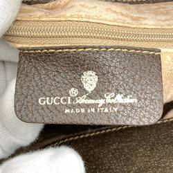 GUCCI Old Gucci GG Supreme Sherry Line Shoulder Bag Brown Women's 40.02.081 USED ITE757HJVX98