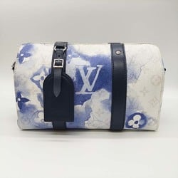 LOUIS VUITTON City Keepall M45757 Monogram Watercolor Shoulder Bag Blue White Fashion USED ITWG3FYUEK1W