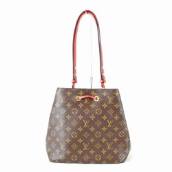 LOUIS VUITTON Louis Vuitton NeoNoe M44021 Shoulder Bag Monogram Canvas x Red Women's