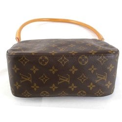 LOUIS VUITTON Louis Vuitton Looping MM M51146 Shoulder Bag Monogram Canvas Brown Women's