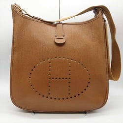 HERMES Evelyn 1 (Ann) GM Shoulder Bag □E Stamp Brown Epsom Leather Women's Fashion Used ITCI1P3U922O