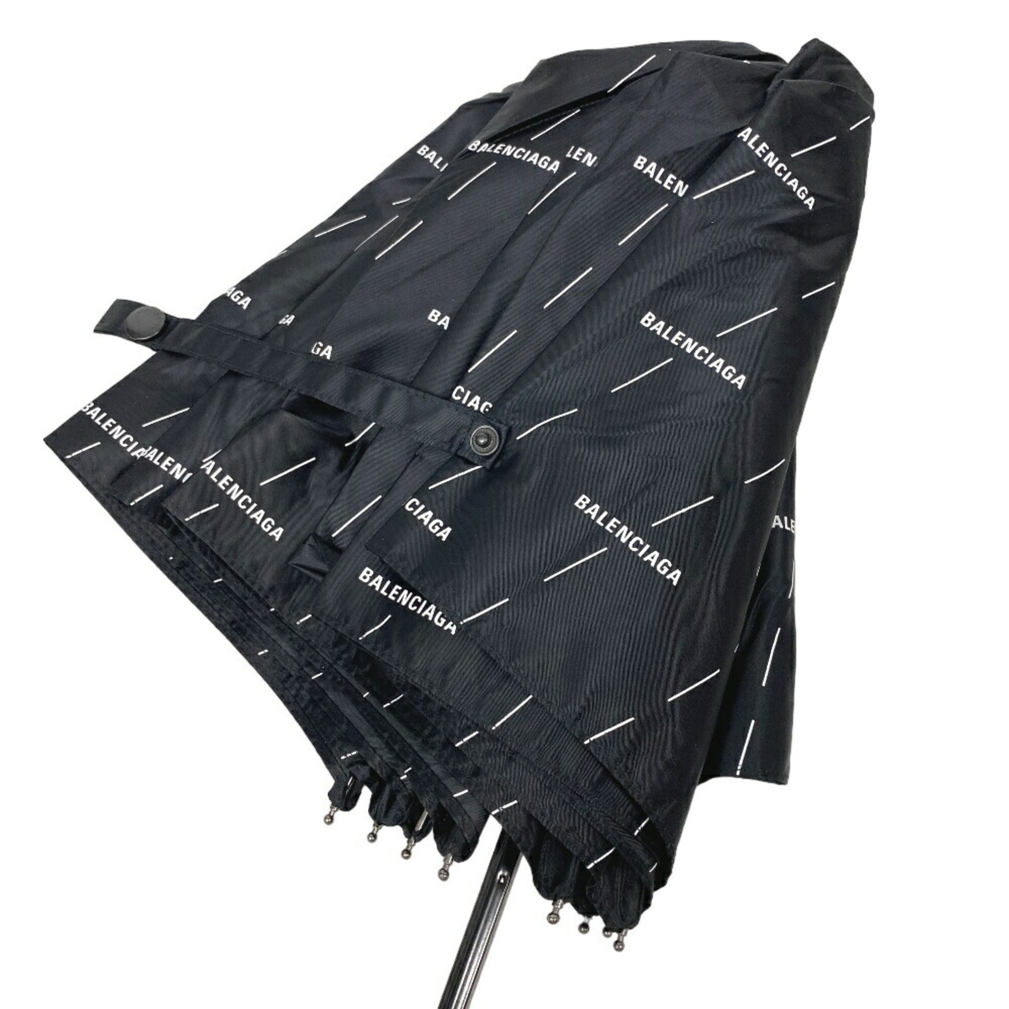 BALENCIAGA Balenciaga Folding Umbrella Black Unisex